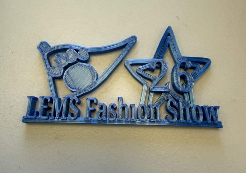 3D artwork LEMS Fashion Show