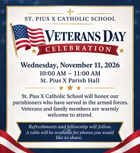 Veterans day flyer