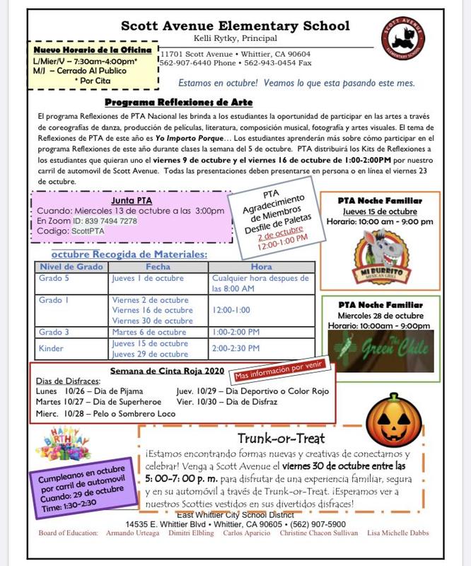 Picture of October Newsletter
