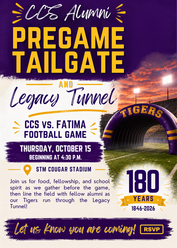 CCS Alumni Tailgate & Tunnel - Please RSVP Featured Photo