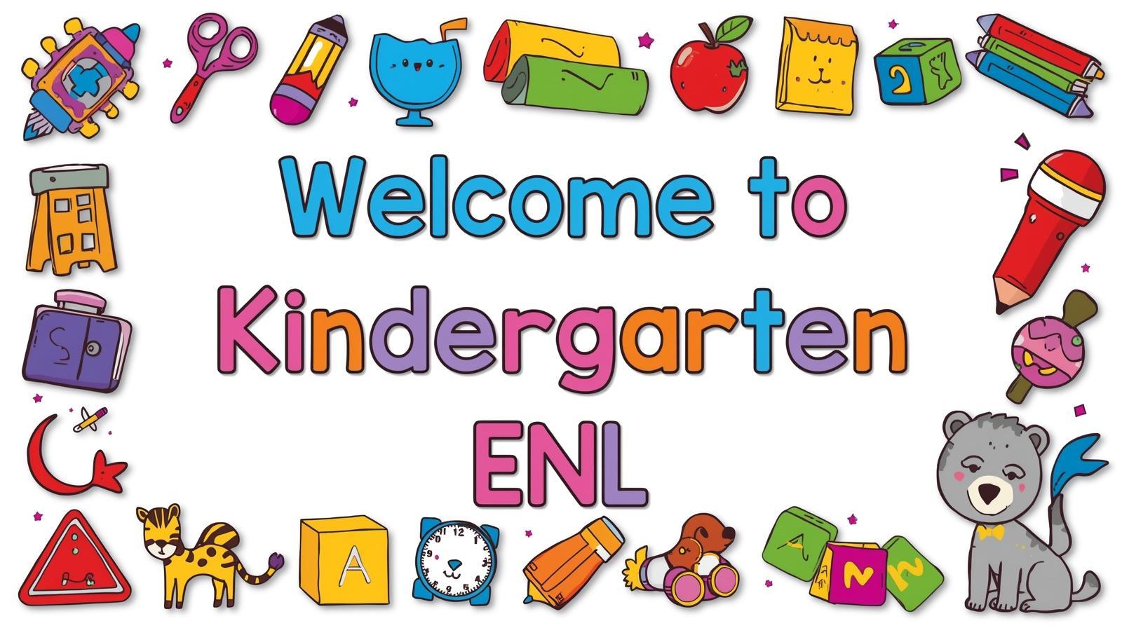 Mrs. Ward's ENL banner.