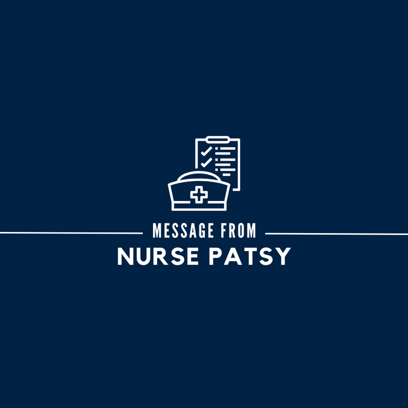 Welcome Back Reminders from Nurse Patsy Featured Photo
