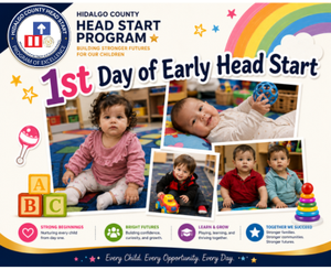 First Day at Donna Early Head Start Graphic