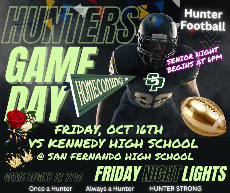 Homecoming Game this Friday October 16th