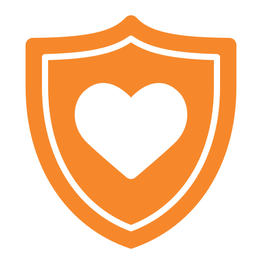 heart shield icon
