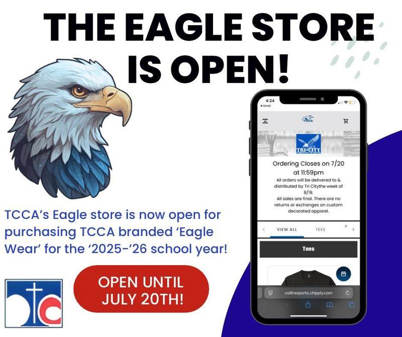 🦅Purchase your Eagle Wear for the 2025-2026 school year!🦅