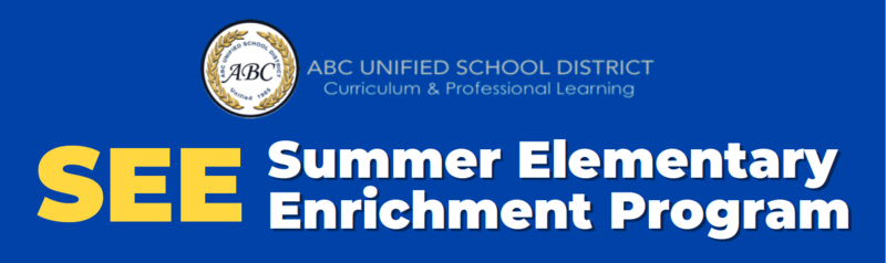 The summer elementary enrichment program begins July 5, 2022