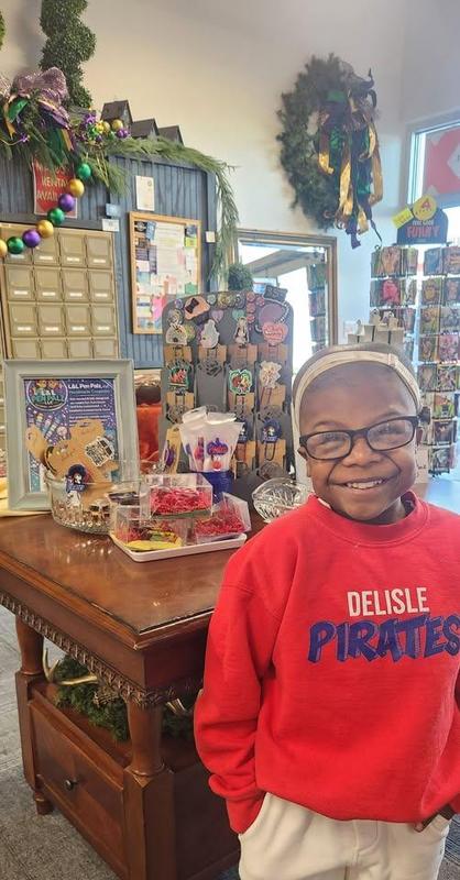 Check out this Lil’ Pirate, Lukas! He and his sister are entrepreneurs!