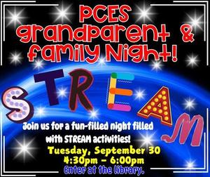 Hope to see everyone this evening for Family STREAM Night!