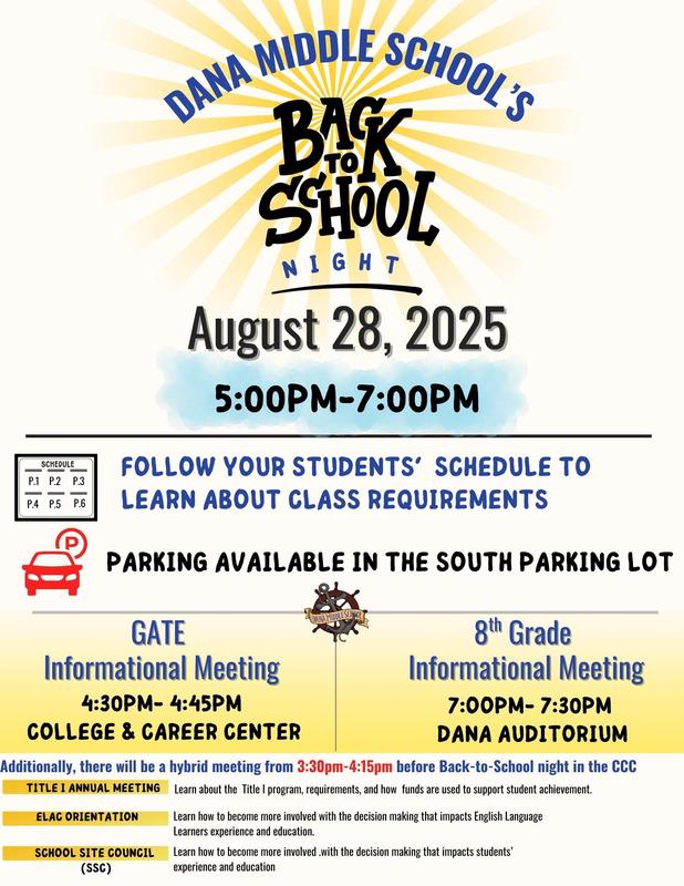 Back to School Night