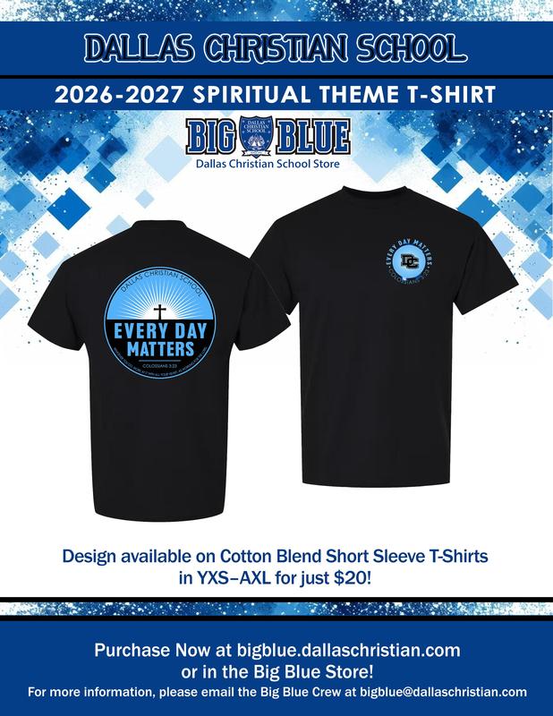 Purchase your DC Spiritual Theme T-shirt at the Big Blue Store!