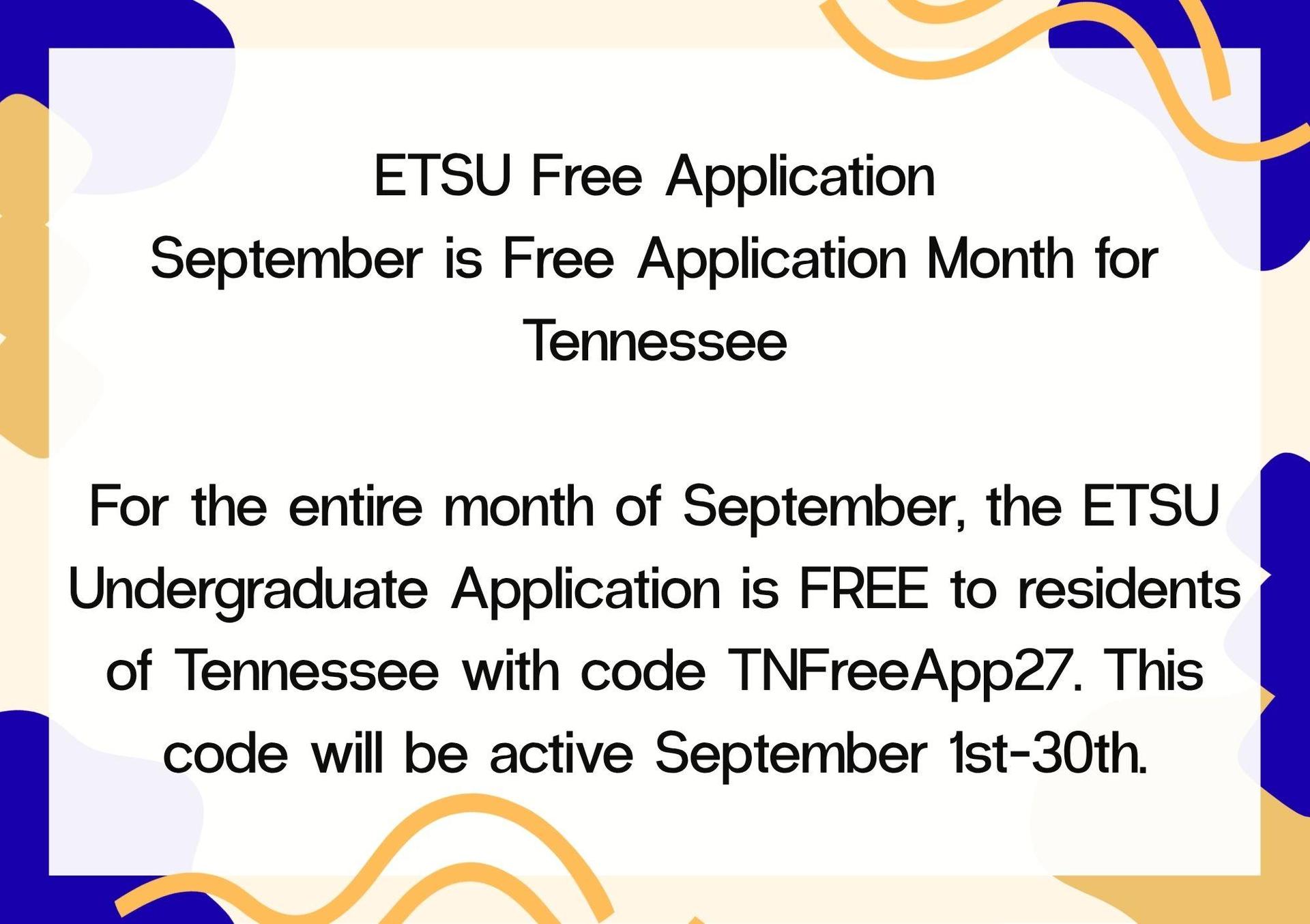 ETSU Free App Month
