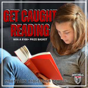 Teachers and staff will be handing out "I was caught READING" cards to students seen reading on their own initiative