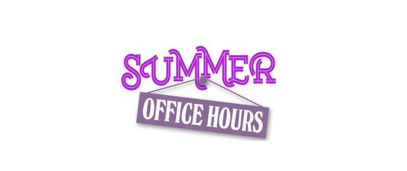 summer hours sign