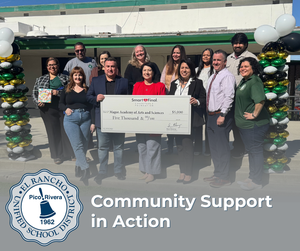 Magee Academy receives $5,000 donation from Smart & Final Foundation.