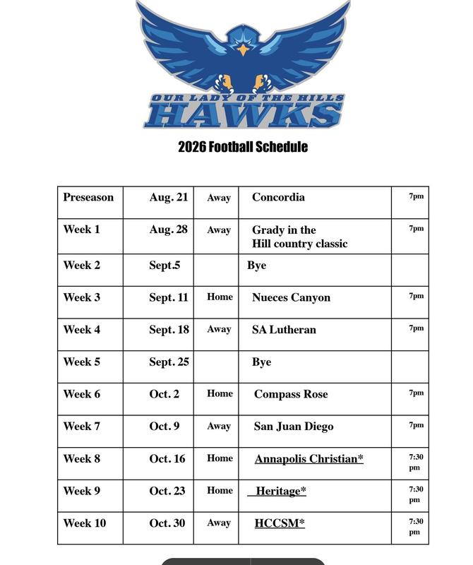 Football Schedule 2026 Featured Photo