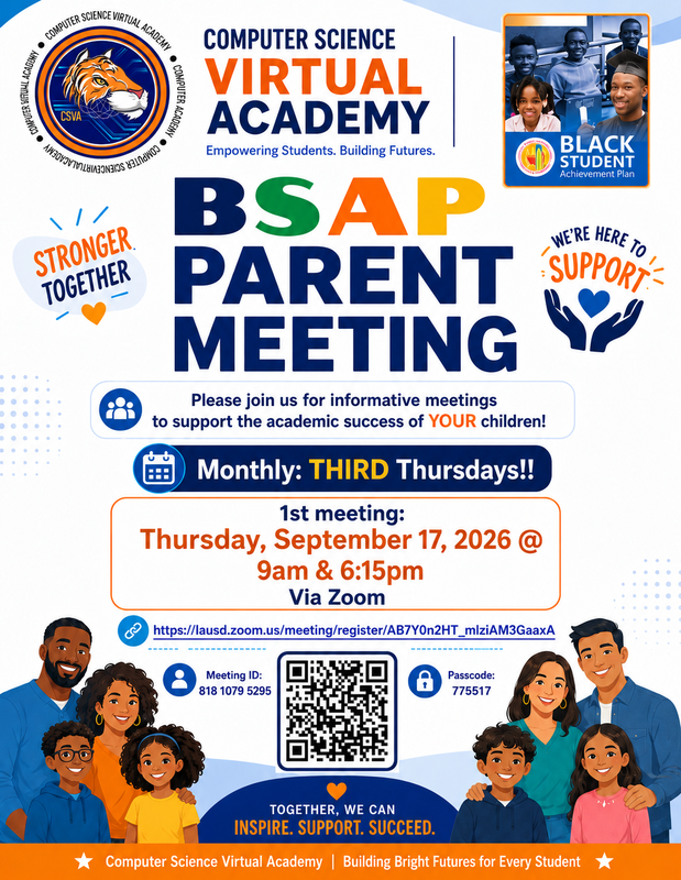 BSAP Parent Mtg 2026