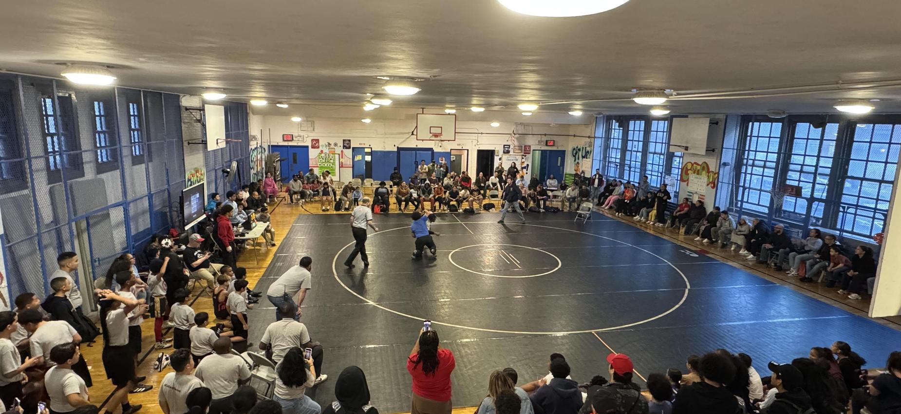 Wrestling Tournament at MS 582