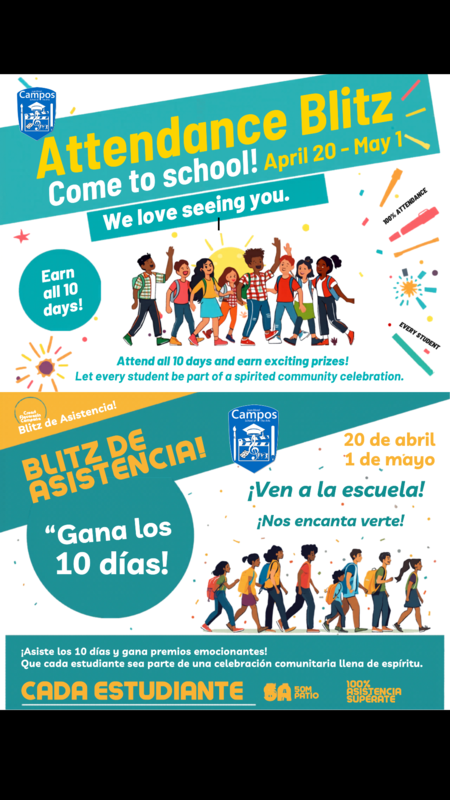 Attendance Blitz Flyer