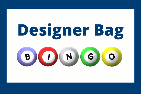 Designer Bag Bingo March 20th