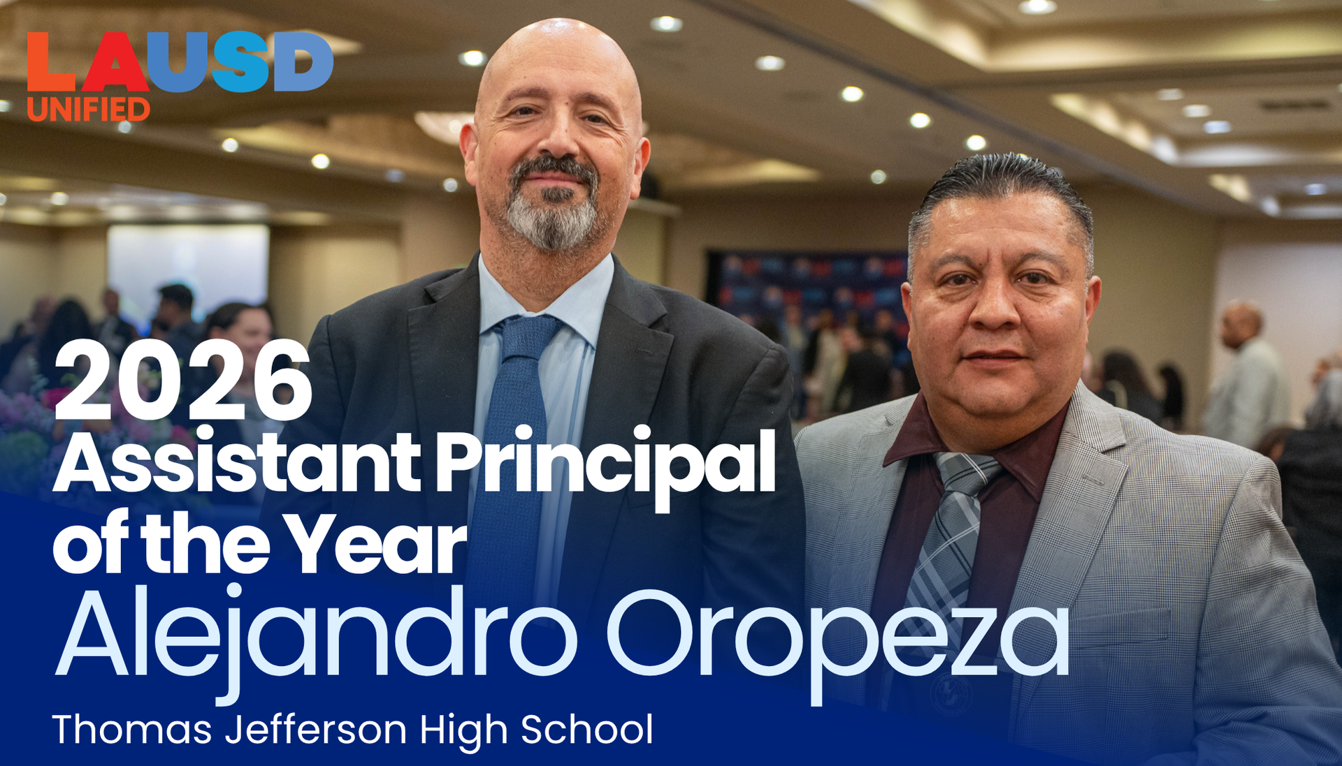 Assistant Principal of the Year – TDAS – Human Resources