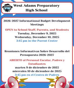 Informational Budget Development Meeting