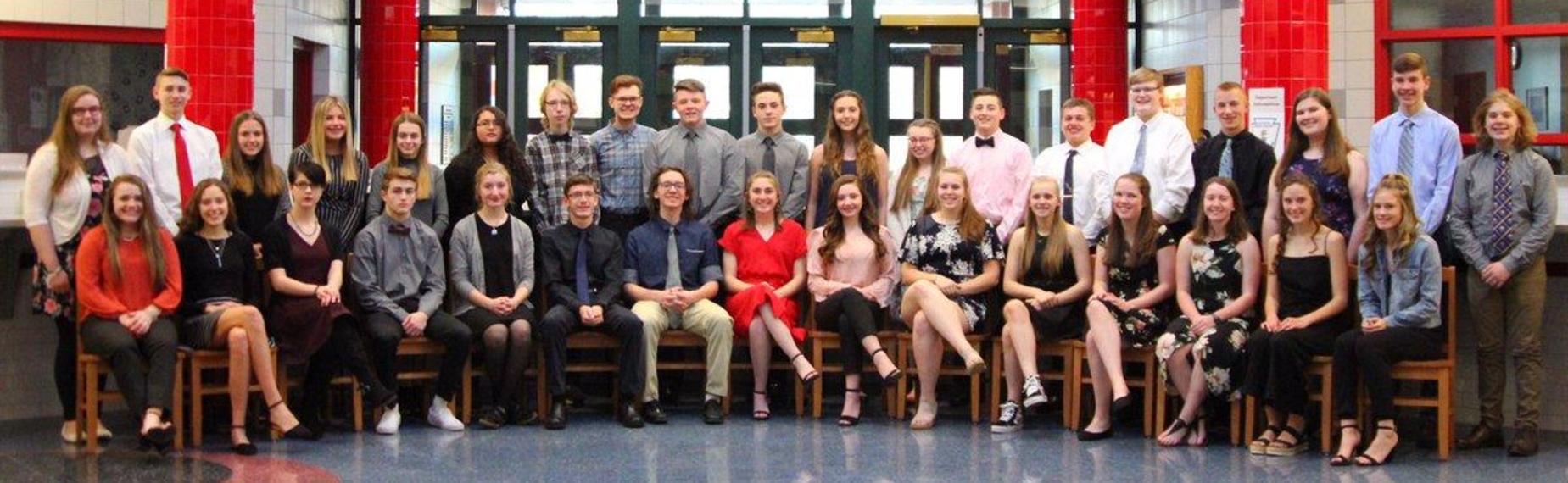 National Honor Society Inductees 2019