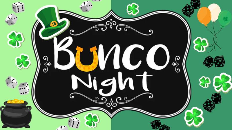 Women's Ministry Bunco Night - Tuesday, March 10
