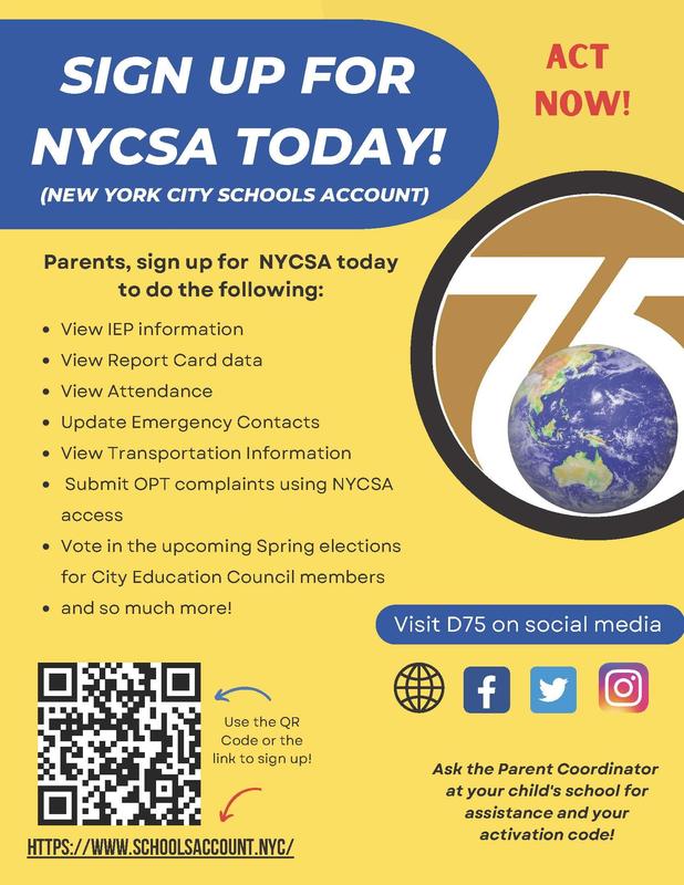 NYCSA Flyer