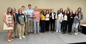 Group picture of interns