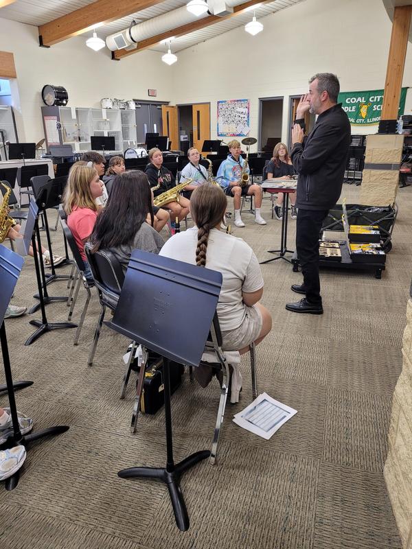Learning something new in band