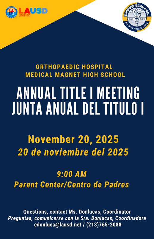 Annual Title I meeting Featured Photo