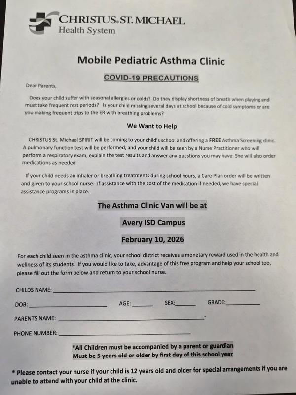 Mobile Pediatric Asthma Clinic