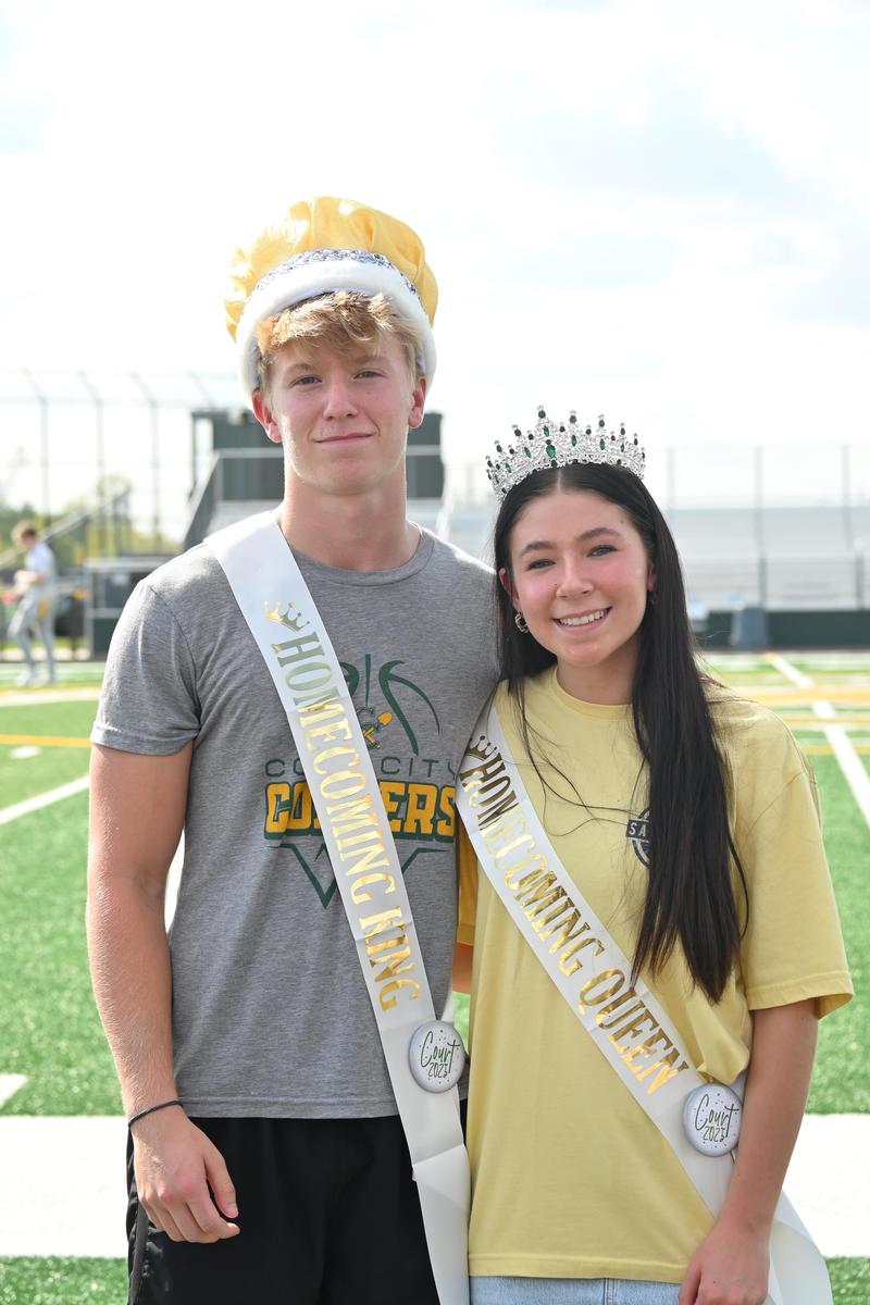 Homecoming 2025 King and Queen