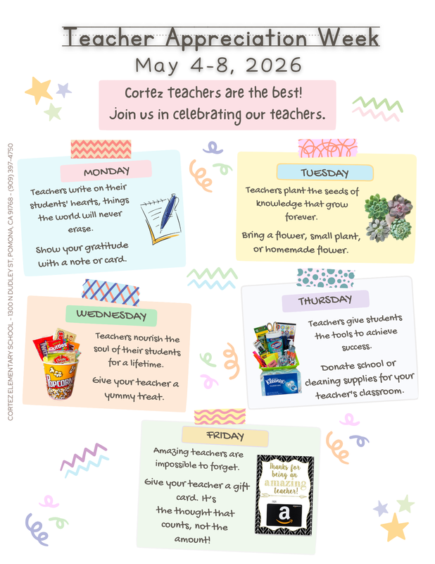 Teacher Week - English