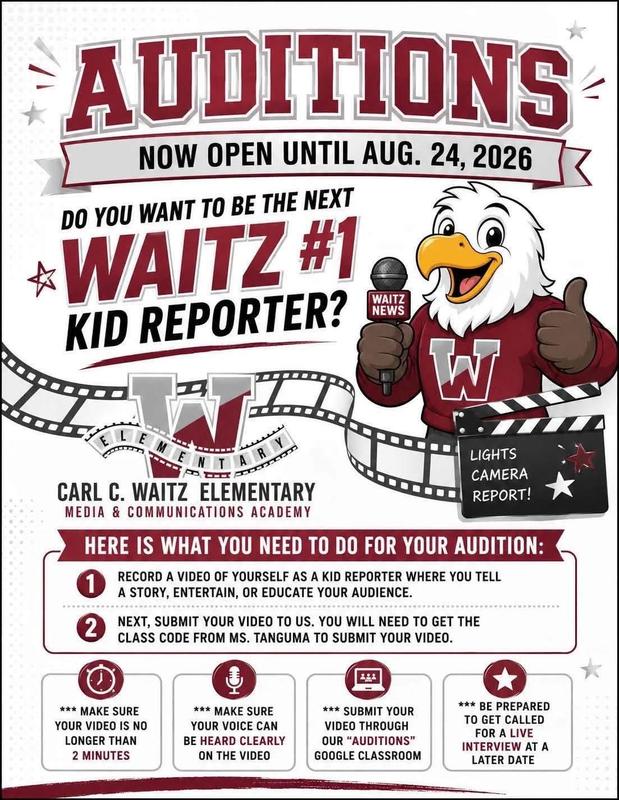 Kid Reporter Auditions Featured Photo