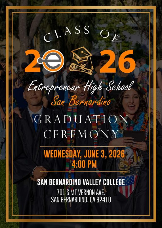 2026 Graduation flyer with detailed information