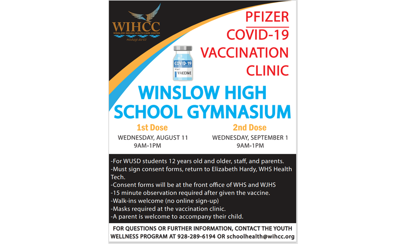 COVID Vaccine Clinic - Wednesday, August 11, 2021 Featured Photo