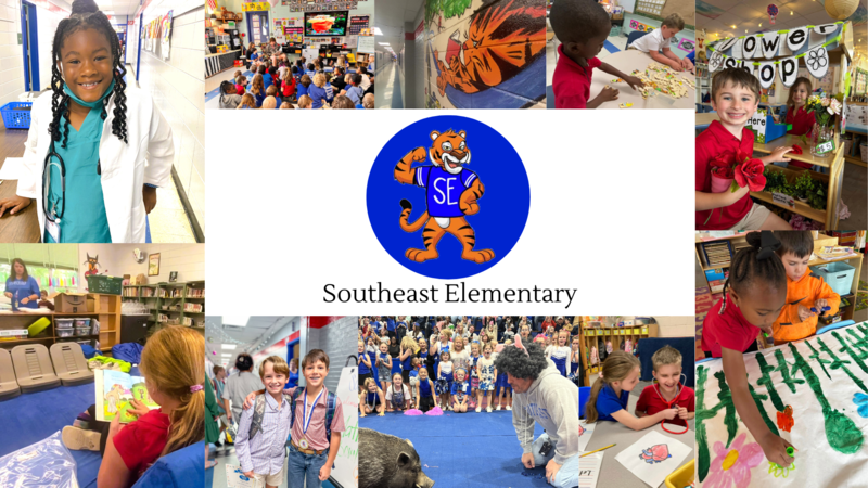 Southeast Elementary Kids in Action Graphic