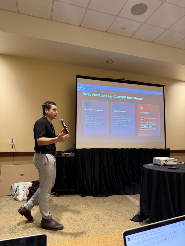 Mr. Walter presenting at the workshop