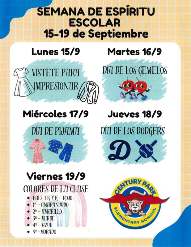 Folleto para la Semana del Espíritu