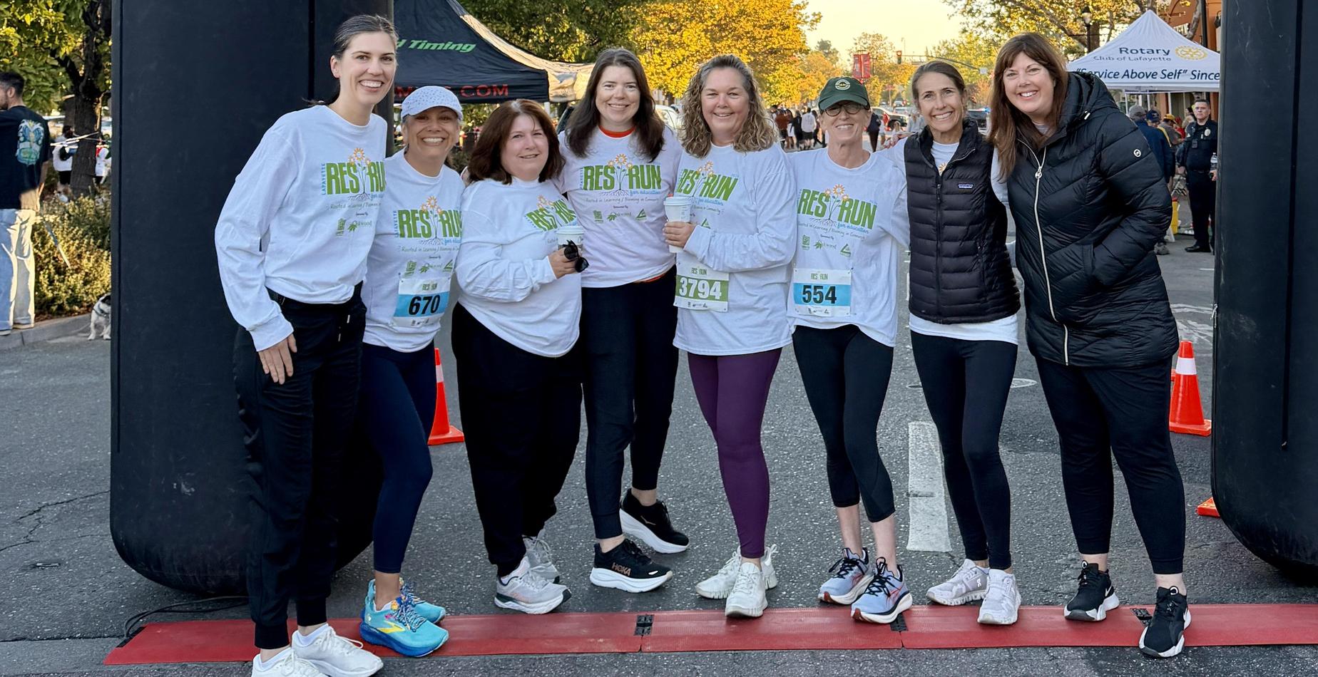 LAFSD staff at the Lafayette Reservoir Run!