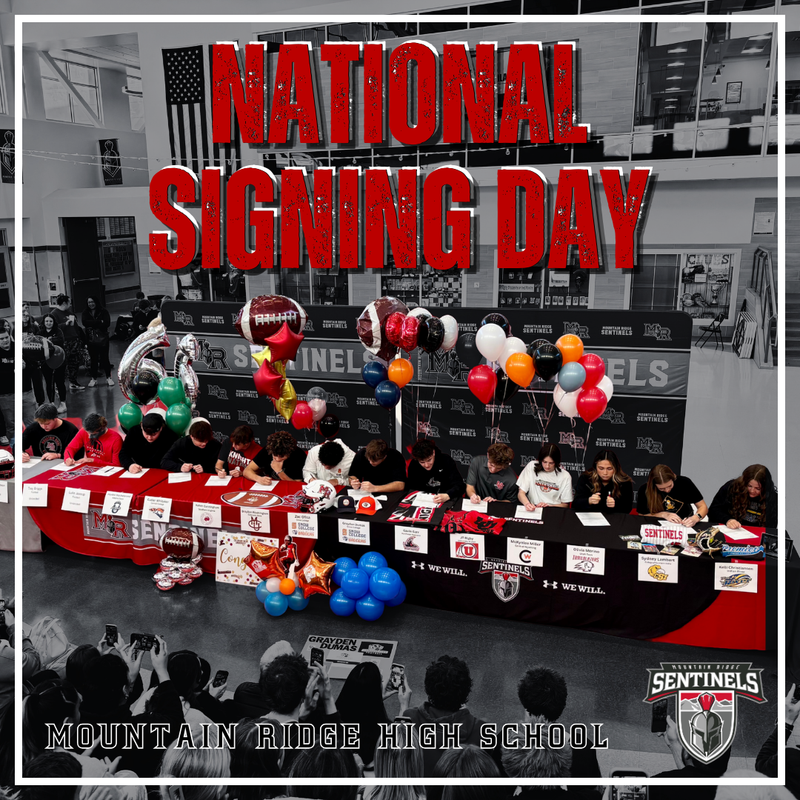 Student athletes sign National Letters of Intent