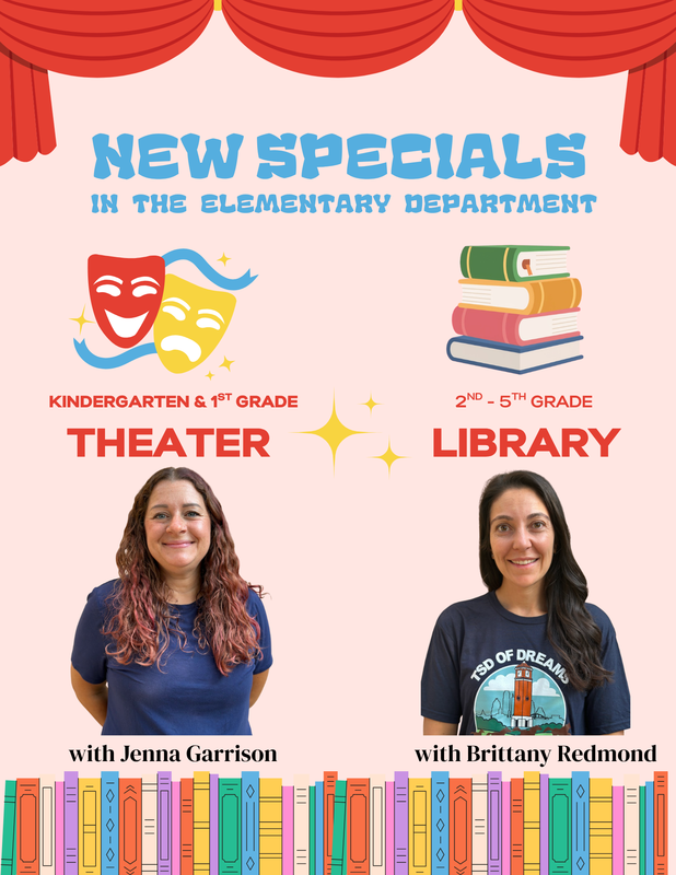 New Specials for Elementary Students!