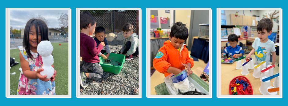 preschool students learning in and out of classroom