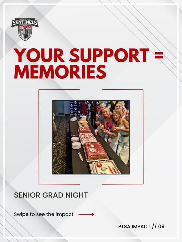 YOUR SUPPORT = MEMORIES