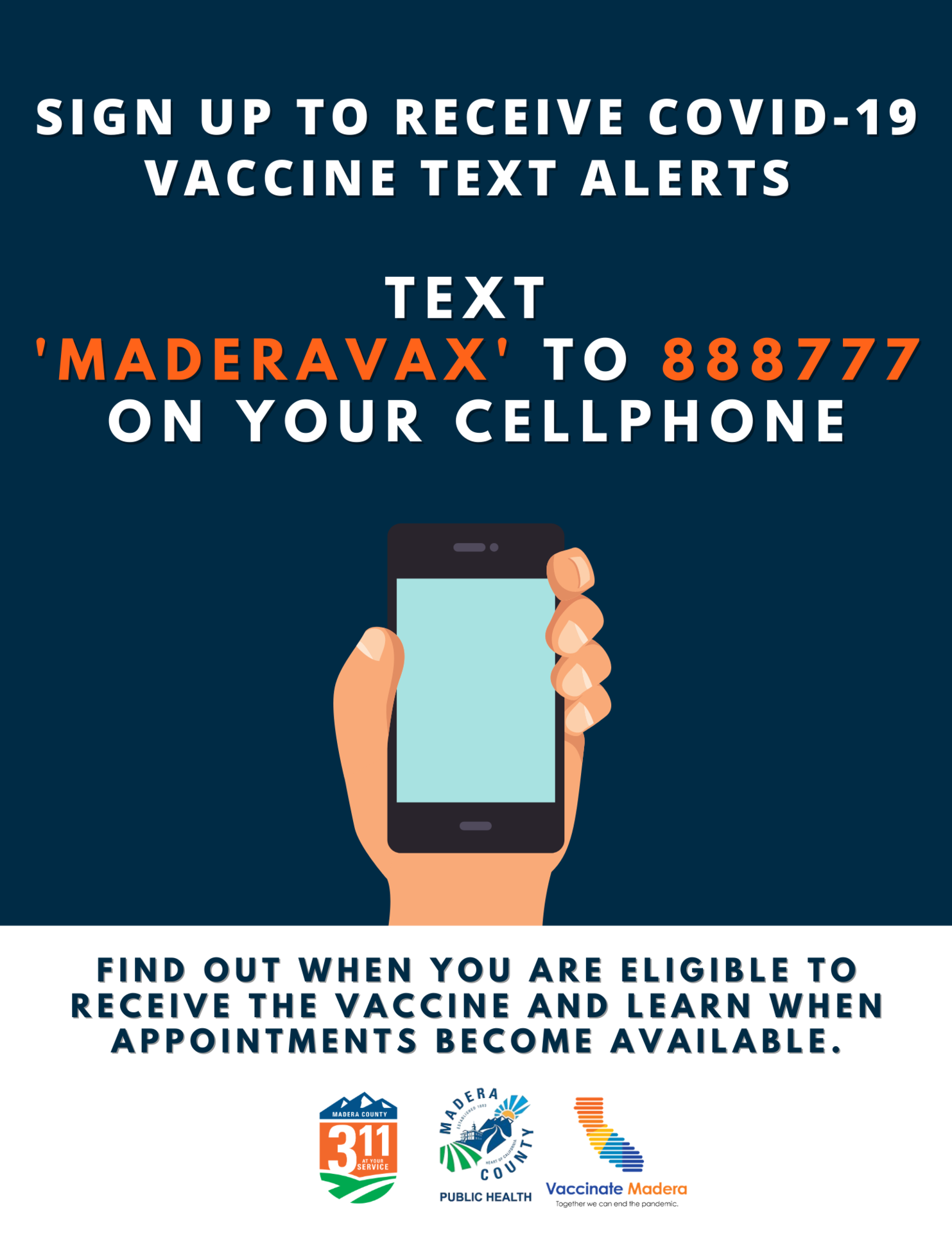 Vaccine Text Alerts - Engish