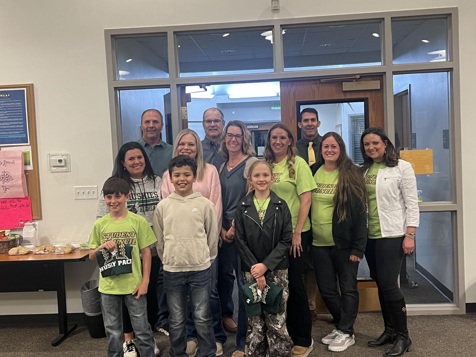 Elementary Student Council and School Board