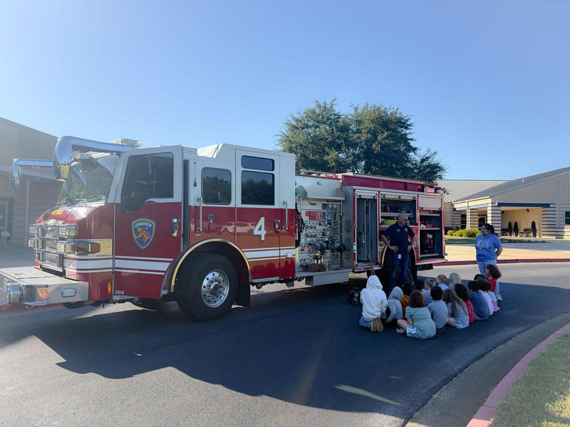 LFD Visits SH Primary During Fire Prevention Week