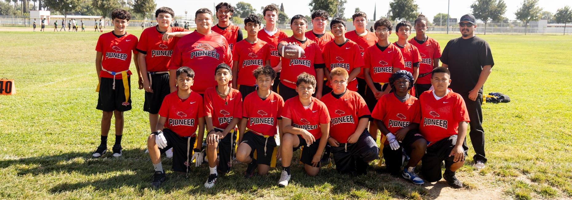 Football team photo